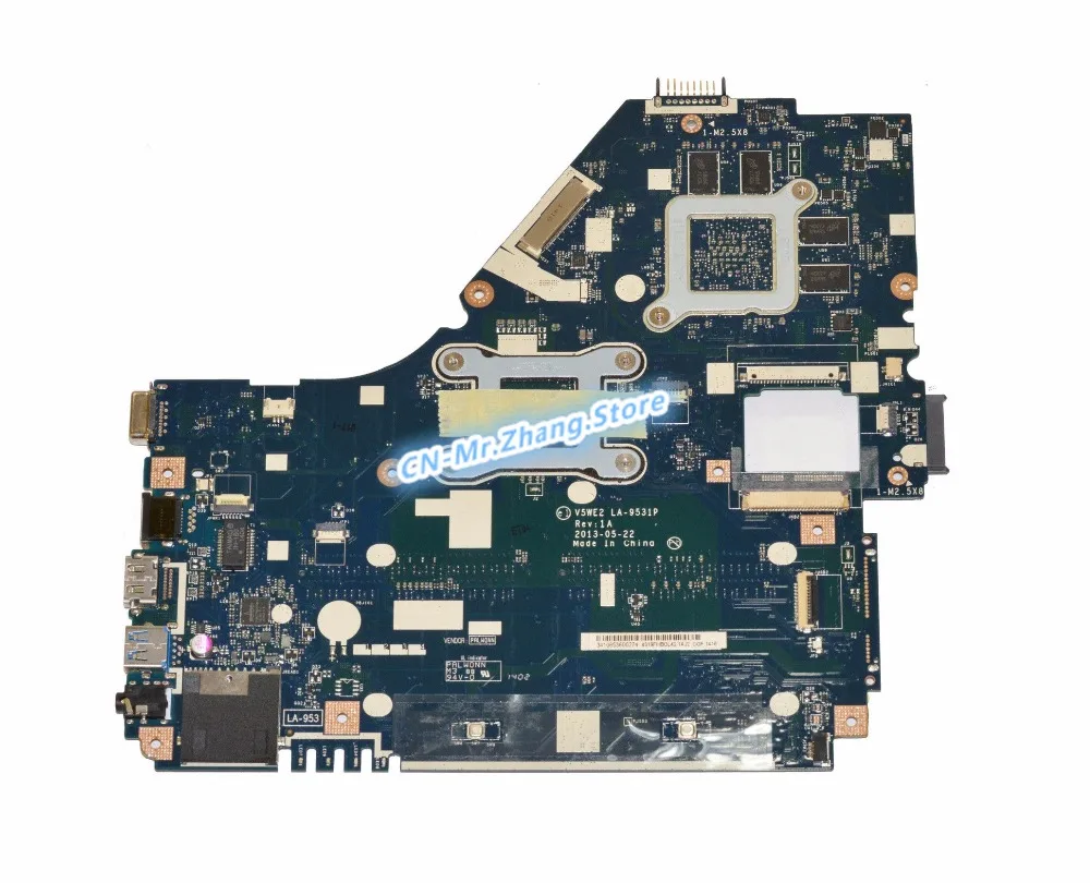 Б/у материнская плата SHELI для ноутбука Acer Aspire P455-MG W/ II7-4500U CPU NBV8N11003 NB.V8N11.003 LA-9531P DDR3 -