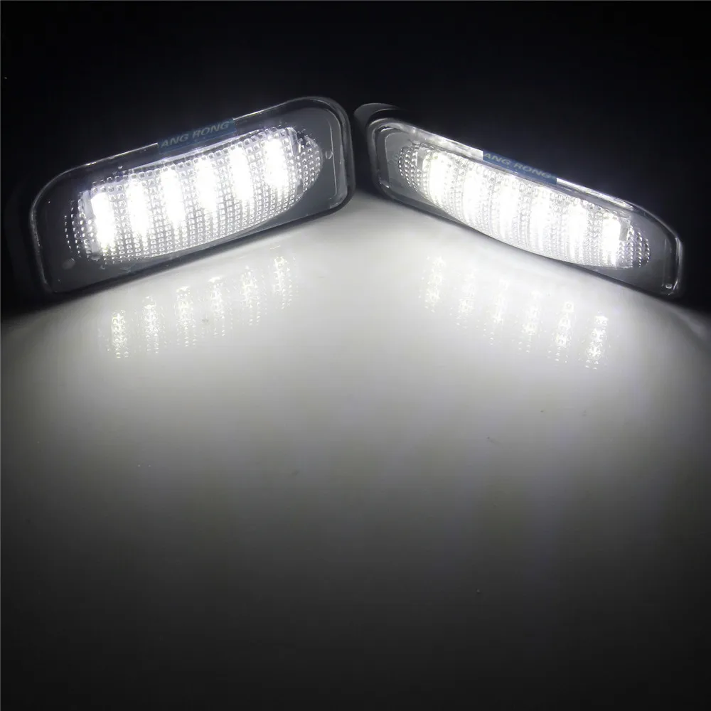 ANGRONG Автомобильная 18 SMD беласветодиодный Светодиодная лампа для номерного знака