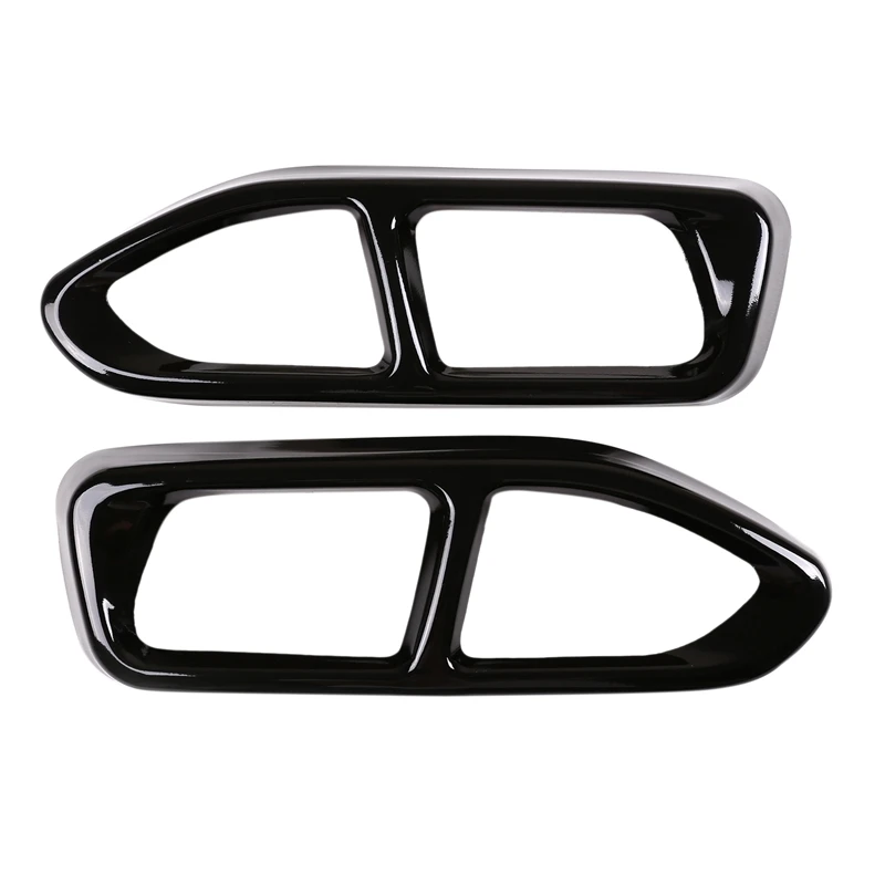 2 шт. выхлопная Крышка Накладка для Bmw серий 7 G11 G12 730 740 750Li 16-18 м спортивная версия