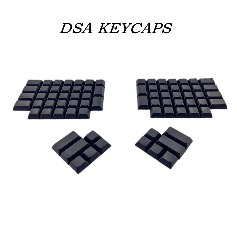 Белые колпачки для клавиш ergodox pbt dsa пустые механической игровой клавиатуры