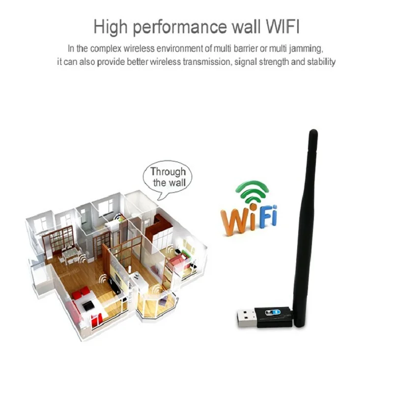 ZAPO оптовые Bluetooth 4 0 беспроводной Usb 802.11n 150 Мбит/с WIFI адаптер с высоким
