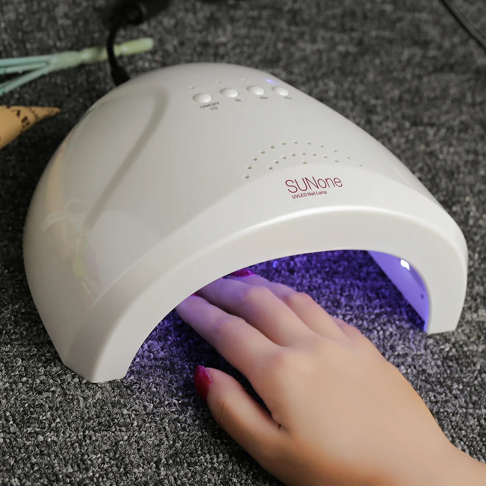 (Доставка из России) Sunone 48 Вт лампа для ногтей сушилка гель лака LED ногтей|lamp dryer|uv