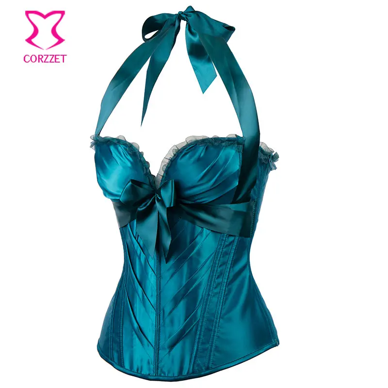 Женский атласный корсет с чашками пуш ап большие размеры|plus size corset|corsets and bustiers