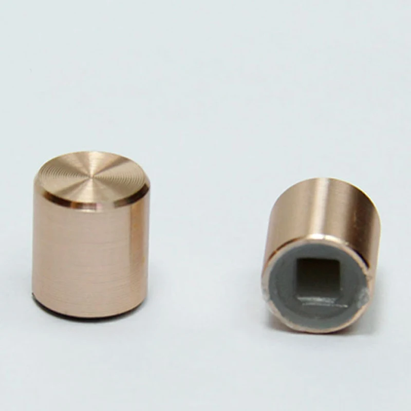 10 шт. колпачки для выключателя питания из алюминиевого сплава диаметр 8 мм высота