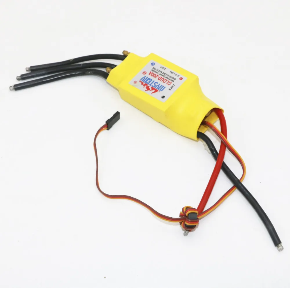1 шт. 2-6S 30A/50A/80A/100A/200A ESC 5 V/3A 5 V/5A UBEC Бесщеточный Регулятор скорости ESC для RC лодки UBEC 200A/S