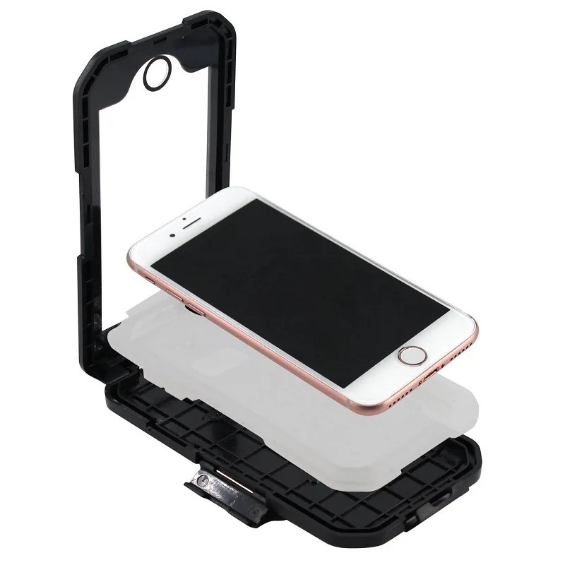 waterproof phone holder for iphone 12 11 pro max xr xs max 8 7plus se motorcycle phone stand support bicycle gps armor case moto free global shipping