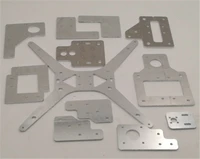 funssor 3mm thickness aluminum tarantulahe3d steel aluminum plate upgrade parts kit for he3d ei3 single extruder diy 3d printer