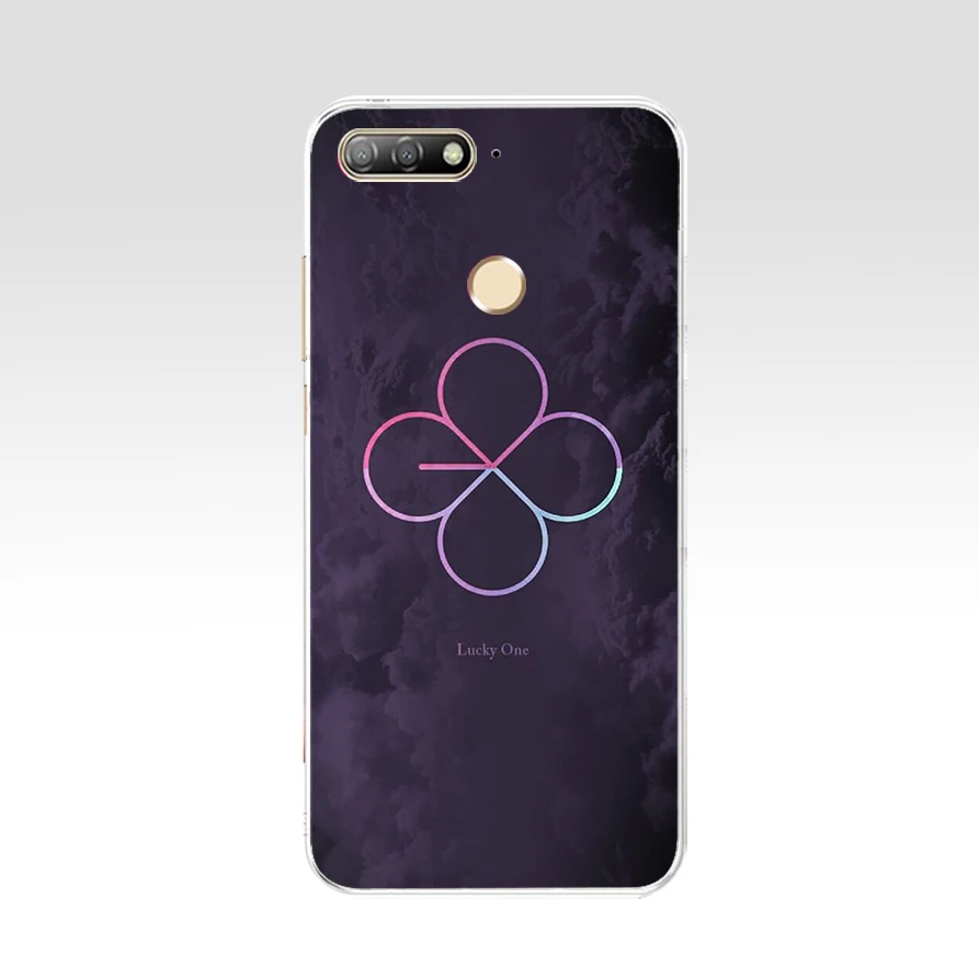 148 ZX Kpop exo Lucky one TPU Мягкий силиконовый чехол для Huawei Honor P8 Lite 2017 7X 8X 7a pro 5 7 дюймов