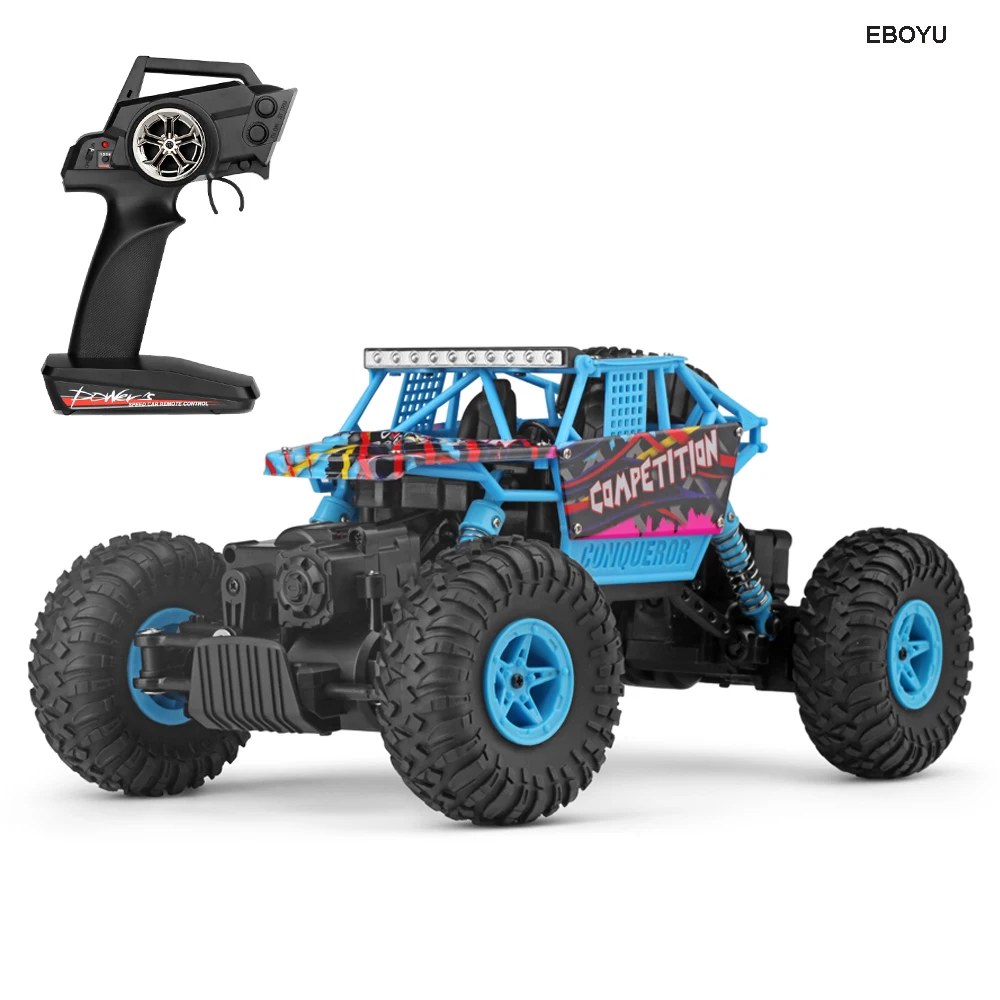 WLToys 18428 C 4WD 1:18 двойной сервопривод RC автомобиль Rock Внедорожный гоночный