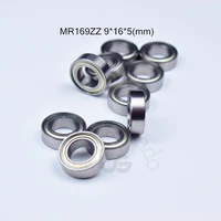 mr169zz 9165mm 10pieces bearing abec 5 bearing metal sealed miniature mini bearing mr169 mr169zz chrome steel bearings