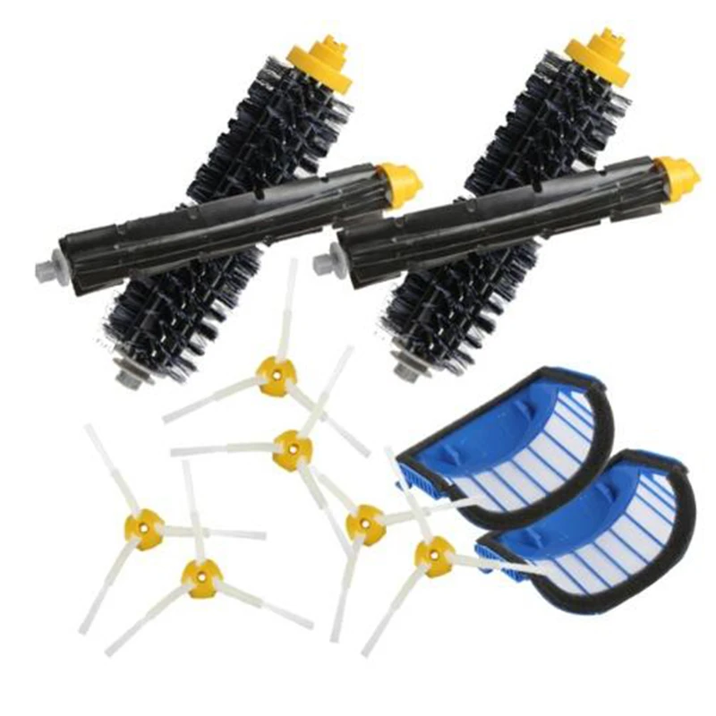 Практичный 2 запасных частей синий фильтр + комплекта основной щетки комплект 6