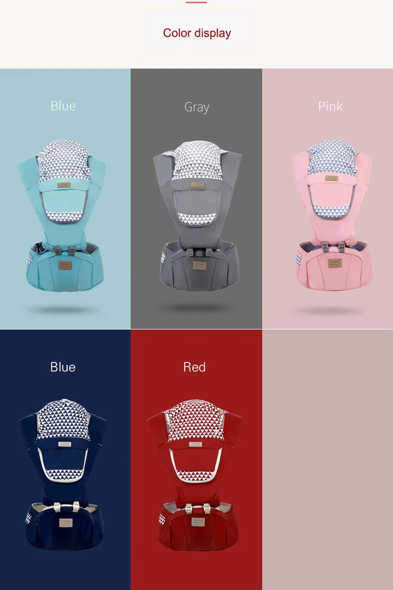 Детские переноски сумка Колыбель для новорожденного Hip seat органический хлопок дышащий передний облицовочный детский Перевозчик Путешествия младенческие принадлежности