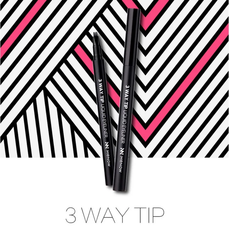 Тройничного подводка-фломастер Водонепроницаемый и постоянный Liquid Eye Liner
