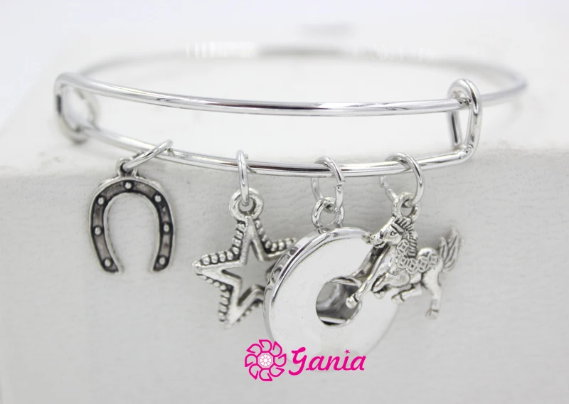 10 шт. оптовая продажа сменный защелкивающийся ювелирный Расширяемый Браслет