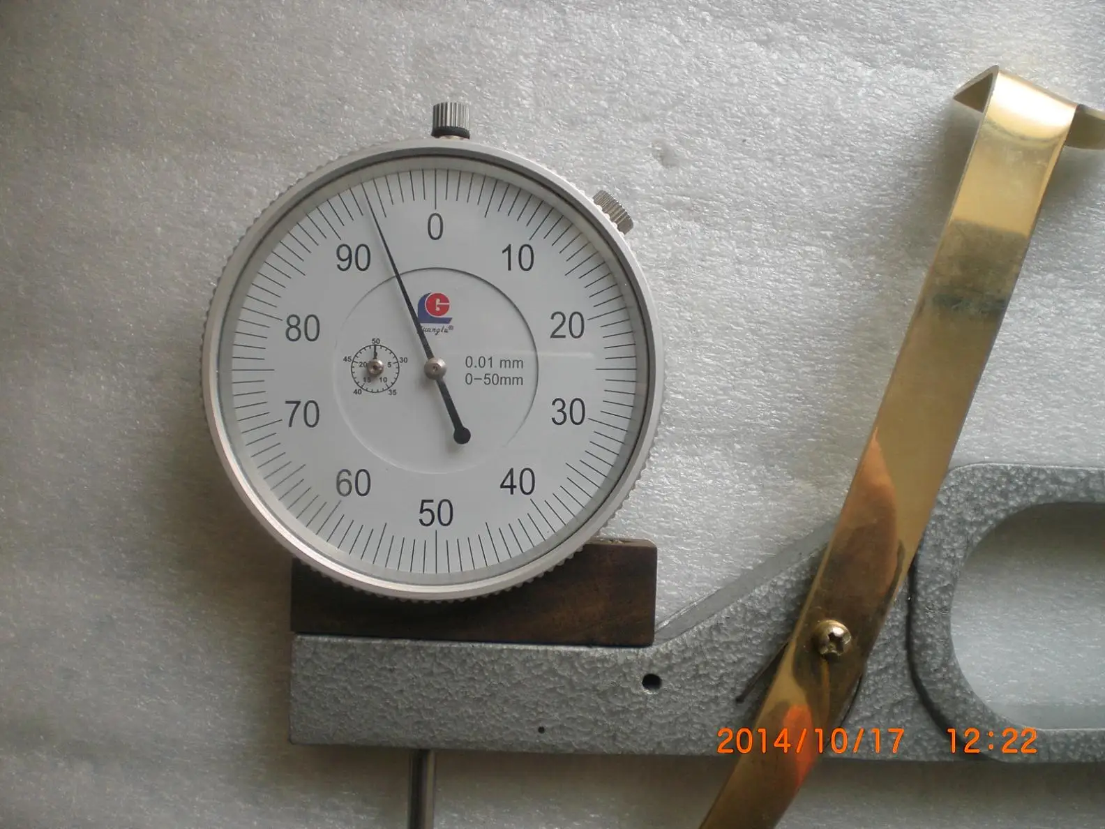 1 шт. индикатор с двойным циферблатом басов инструмент для датчик толщины 0 01 мм 50