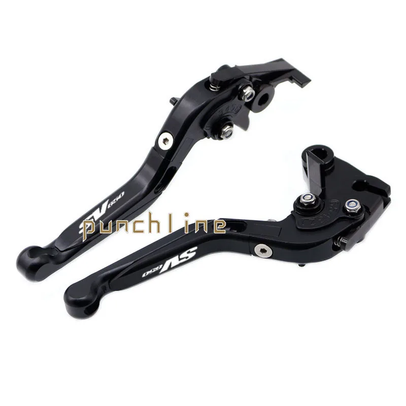 Логотип SV650 для SUZUKI SV650 SV 650 1999-2009 Аксессуары для мотоциклов Складной Выдвижная сцепные рычаги 8 цветов - Цвет: A