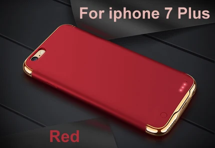 as picture show Портативный внешний аккумулятор чехол для iPhone 6, 6s, 7, 8, внешний аккумулятор для телефона, чехол для iPhone 6, 6s plus, 7 Plus, 8 Plus, внешний аккумулятор - Цвет: as picture show