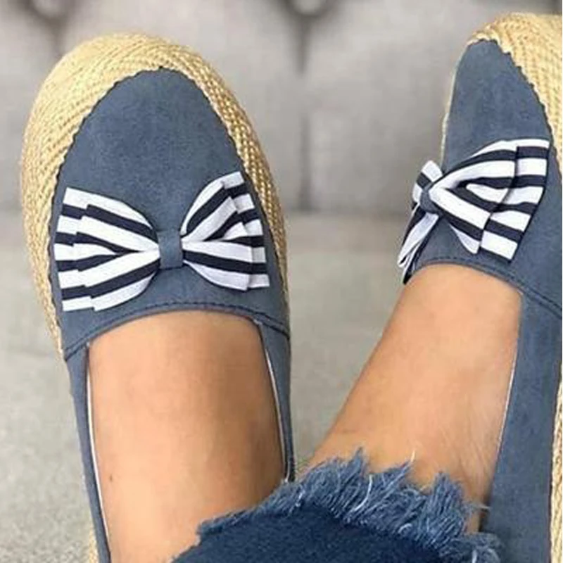Женские туфли на плоской подошве с бантом весенние Лоферы ручной работы