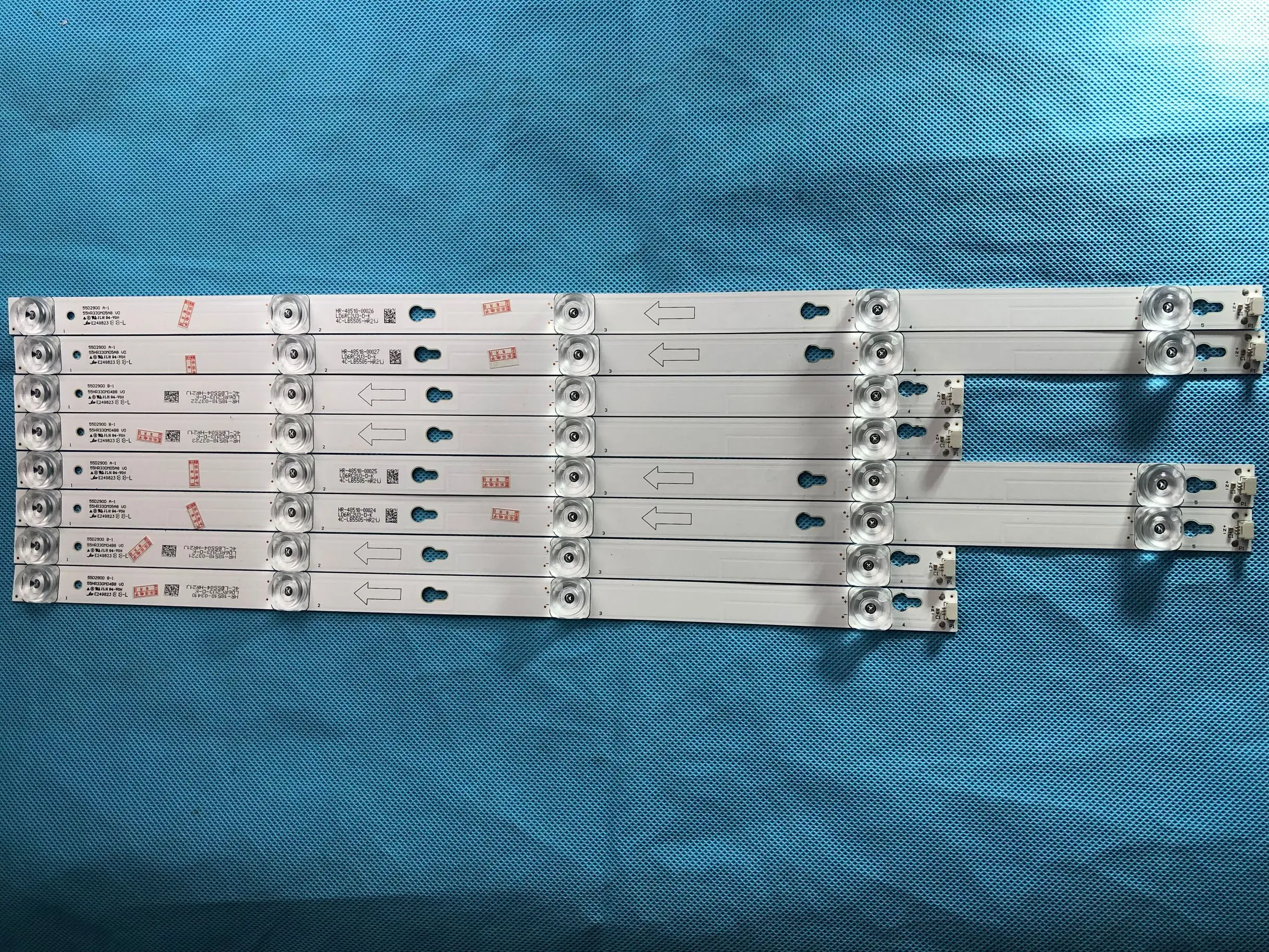 8 шт./лот TCL B55A558U Light Bar 55HR330M05A8 55HR330M04B8 4C-LB5504-HR21J | Лампы и освещение