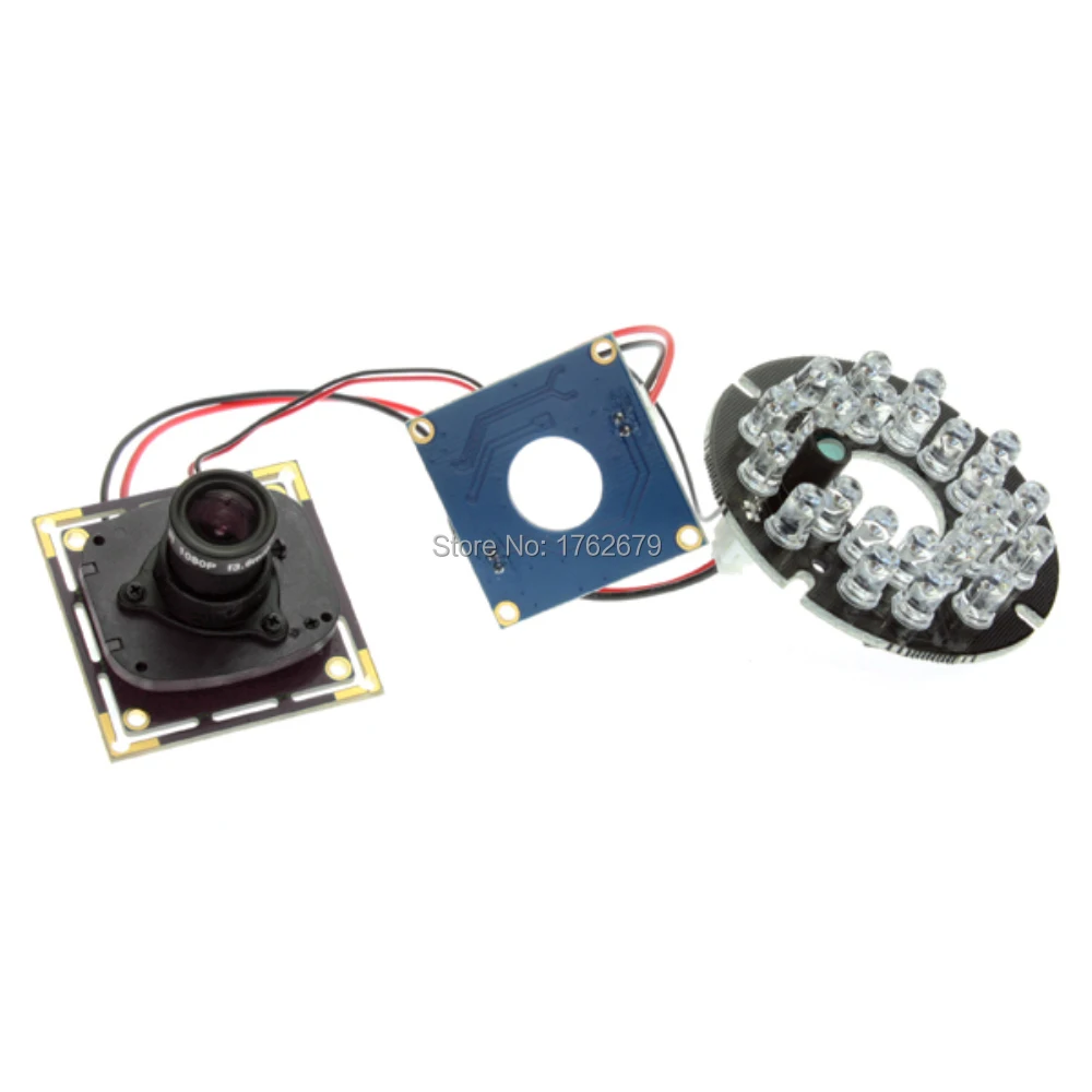 12 мм объектив 5MP 2592x1944 ночное видение веб-камера UVC плата CMOS OV5640 24 шт ИК LED