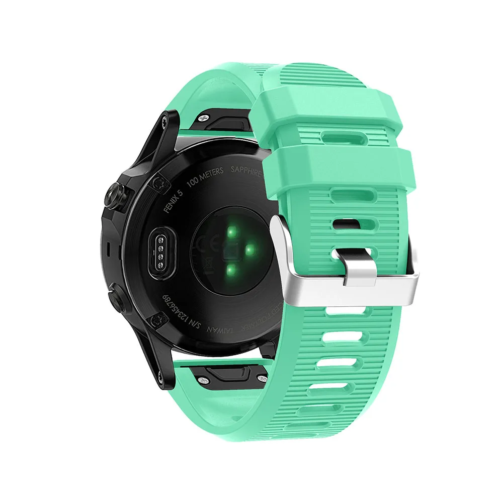 26 мм быстросъемный силиконовый ремешок для спортивных часов Garmin Fenix 5X 5XPlus 6X 6XPro 3