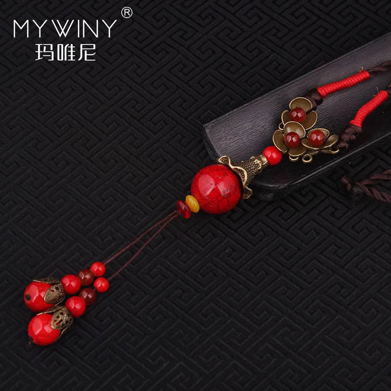 Винтажное ювелирное изделие ожерелье-свитер из красного стекла с камнями новое