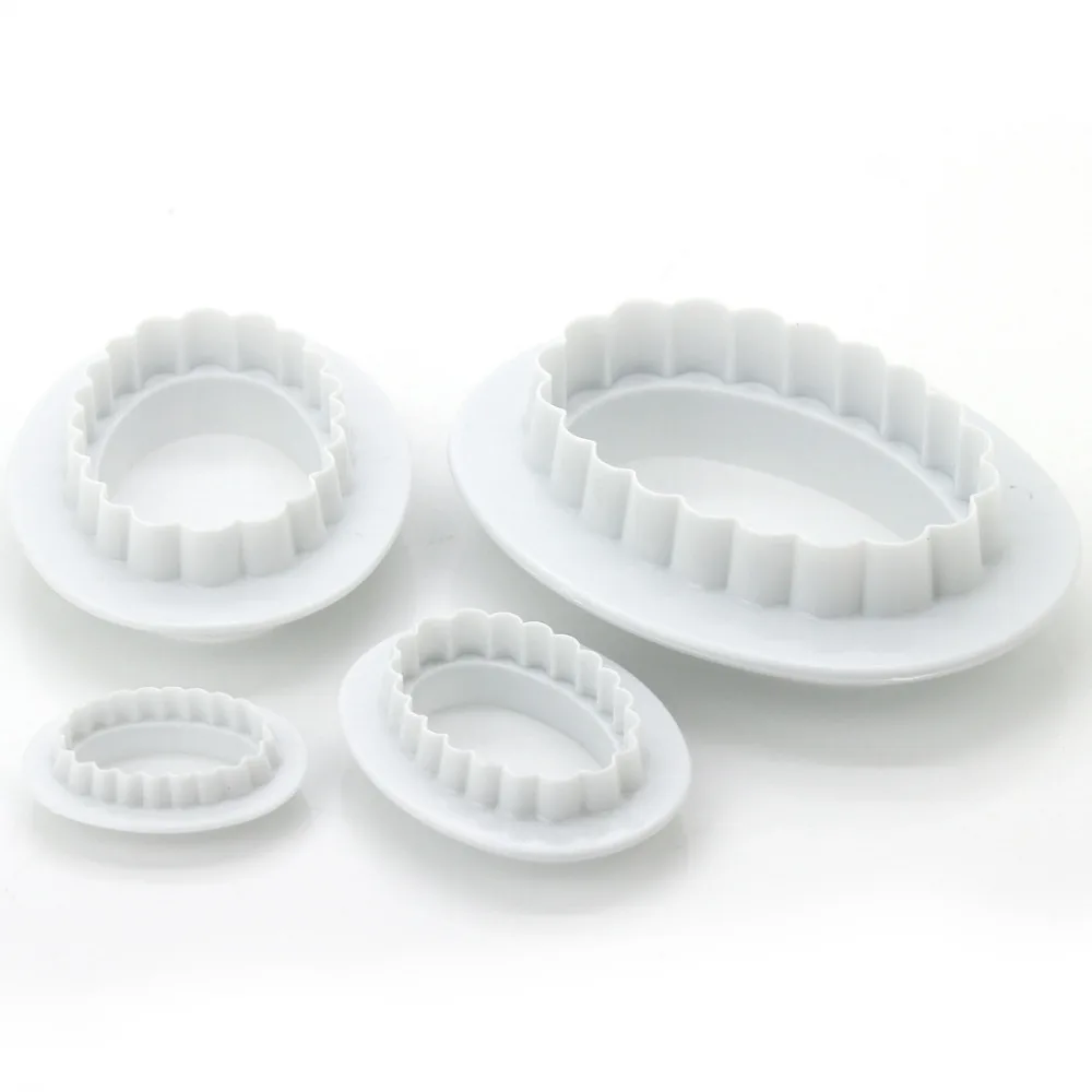 4 шт./компл. овальные кондитерские изделия для украшения тортов|cake decorating tools|mould