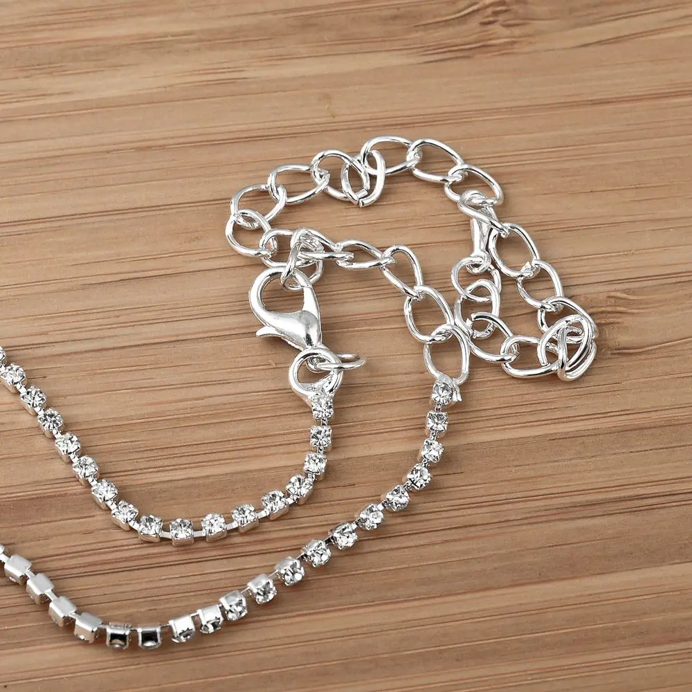 Длинные Элегантные ожерелья-чокер с воротником для женщин Австрийские