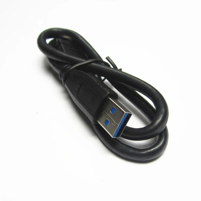 Qiwooode 0.5 м Высокоскоростной USB 3.0 Тип Мужчина к Micro B Мужской Кабель Адаптер