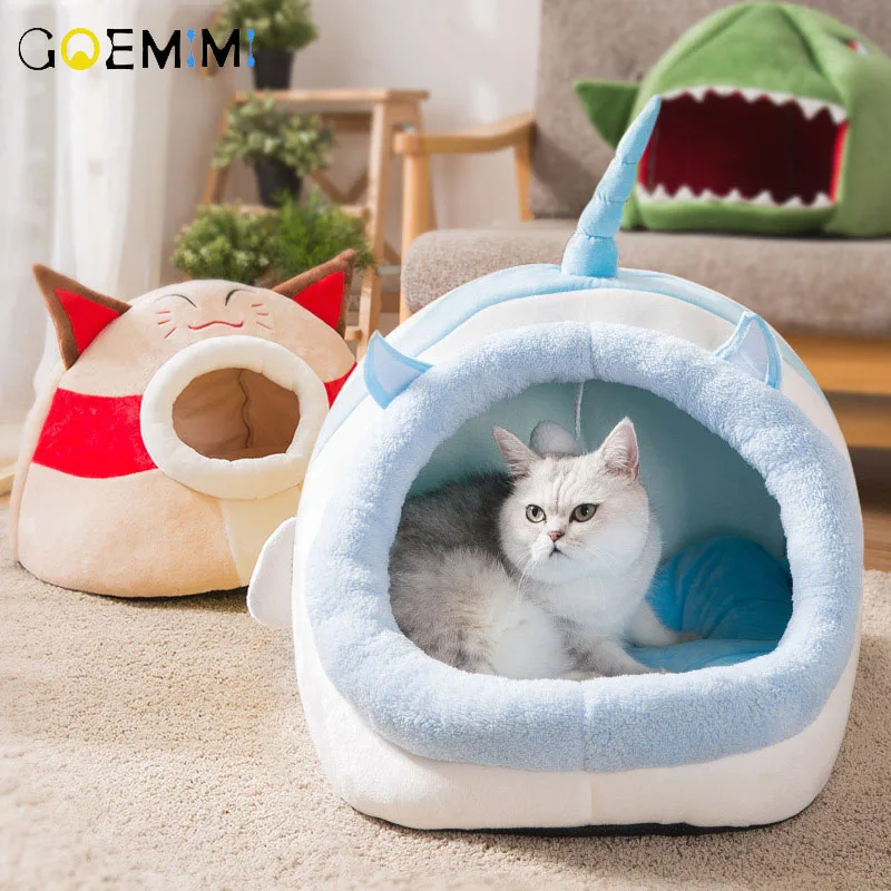 Кровать для кошек домик домашних животных кошек|Кровати и подстилки кошек| |