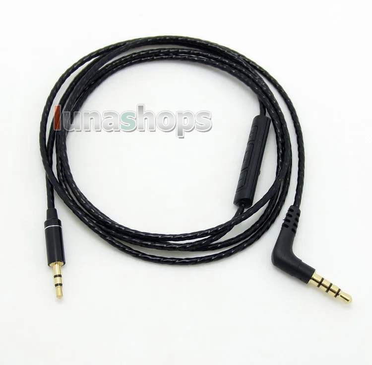 Штекерный кабель 3 5 мм 2 + пульт дистанционного управления для Sennheiser PXC450 PXC350 PC350 HD380