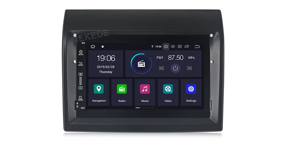 Ips DSP Android 9,0 Автомобильный мультимедийный dvd-плеер для Fiat Ducato Citroen Jumper peugeot Boxer gps навигация wifi BT 16G/64G rom