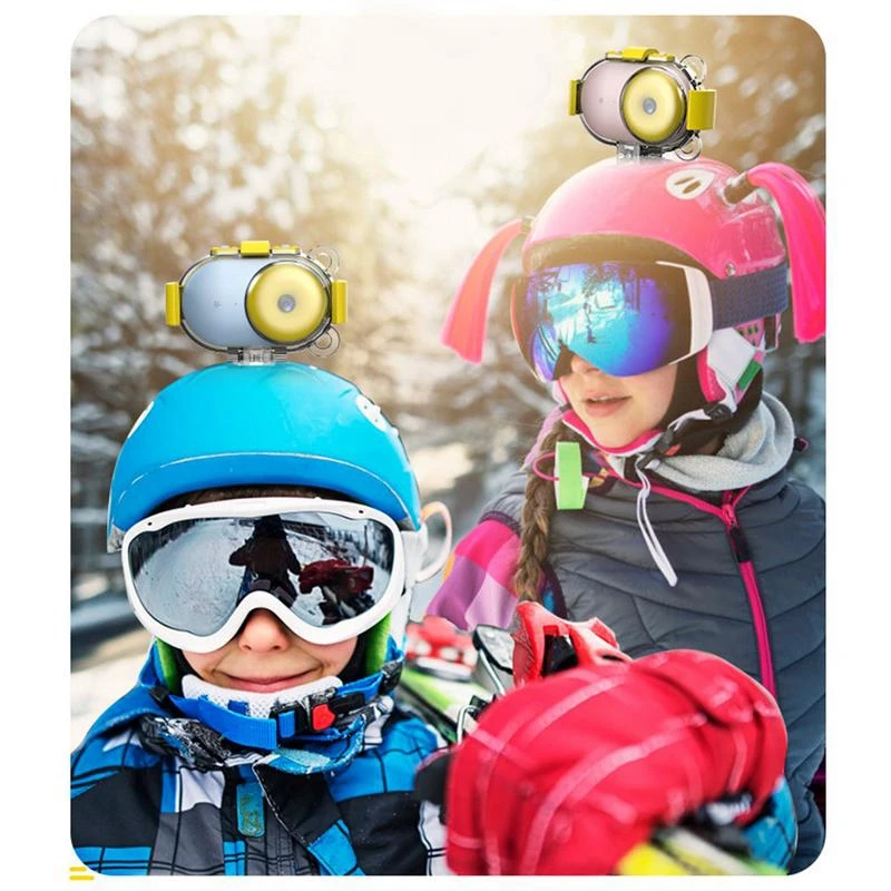 Цифровая Спортивная зеркальная камера для детей с водонепроницаемым ЖК экраном