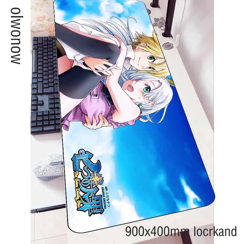 Коврик для мыши nanatsu no taizai 900x400x3 мм игровой коврик на заказ компьютерный стол