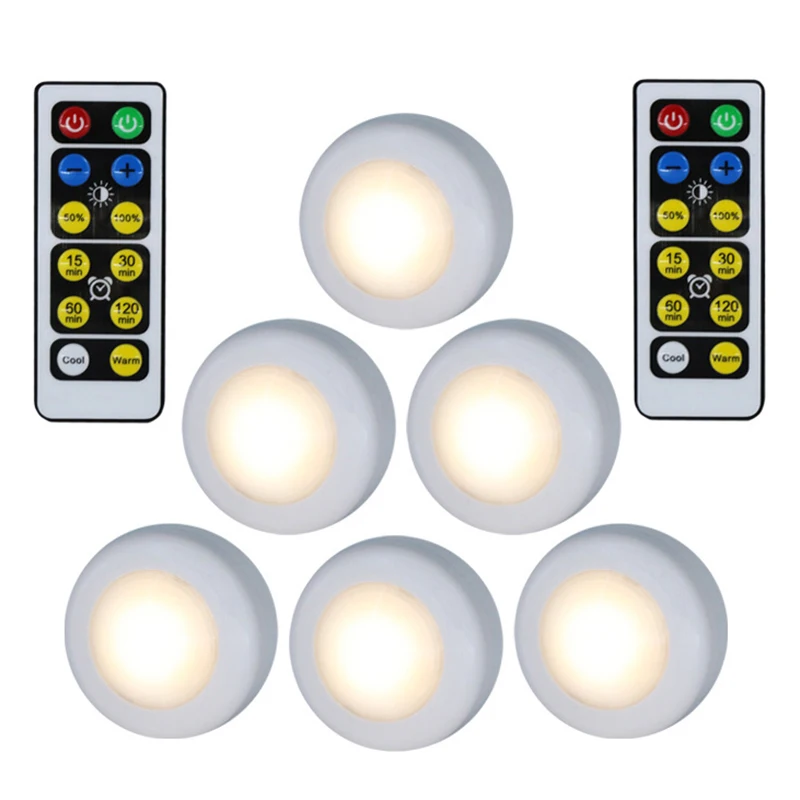 3 Вт Настенный светильник для шкафа беспроводной затемняемый сенсорный