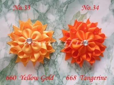 

50pcs hand customize free shipping new style Girl Boutique Modern Style H- Bird's Nest Hair accessories Bow Clip 158