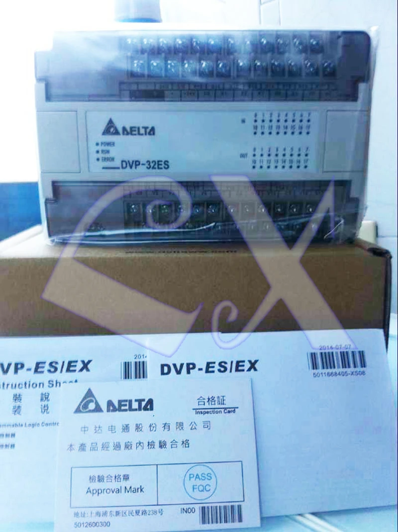 Delta оригинальный полный Новый PLC контроллер ES серии DVP32ES00T2 100-240VAC 16DI 16DO транзистор