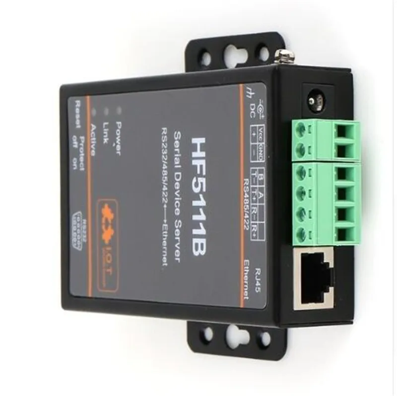 Wifimodule 5111B RJ45 RS232/485/422 последовательный в Ethernet Бесплатный RTOS 1-портовый серверный