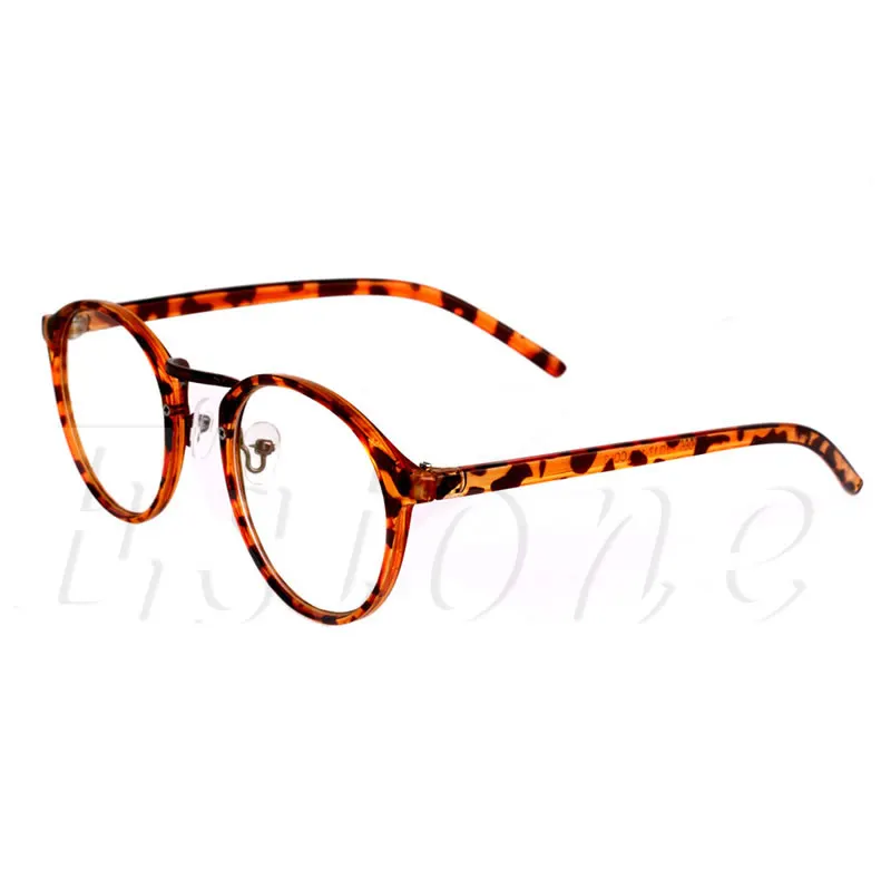 

Vintage Clear Lens Eyeglasses Frame Unisex Retro Round Men Women Nerd Glasses
