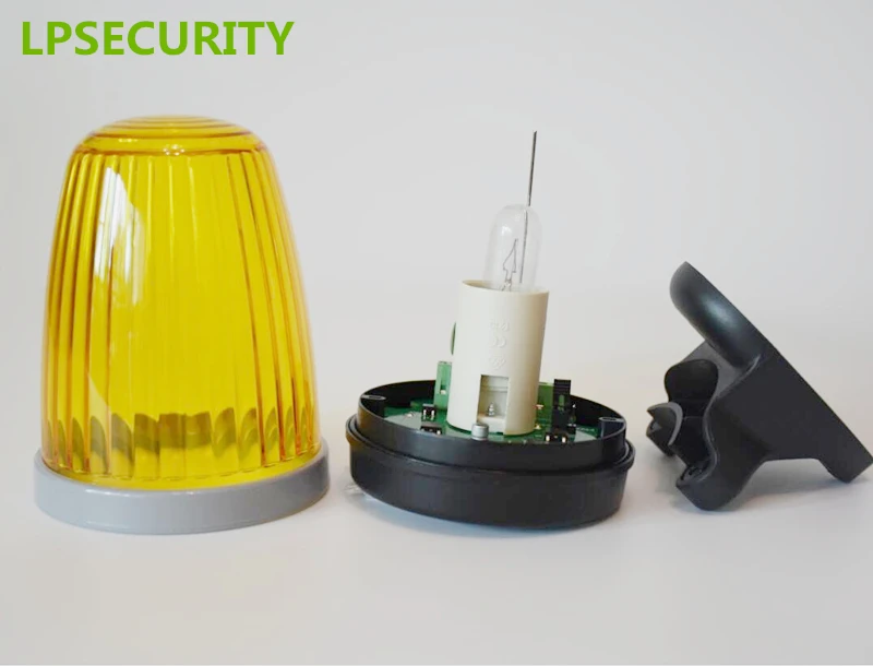 LPSECURITY гараж раздвижные качающиеся ворота двигатель мигающая лампа мигалка БЕЗОПАСНОСТИ СИГНАЛЬНЫЙ светильник стробоскоп лампа(без звука