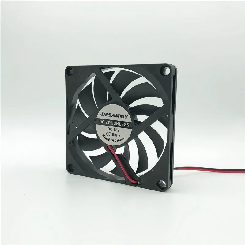 Кулер для процессора 80x80x10 вентилятор 5 в USB 12 В 24 В Ультра тихий 18dBA 3800 об/мин подшипник 80 мм радиатор 8 см чехол для компьютера вентилятор