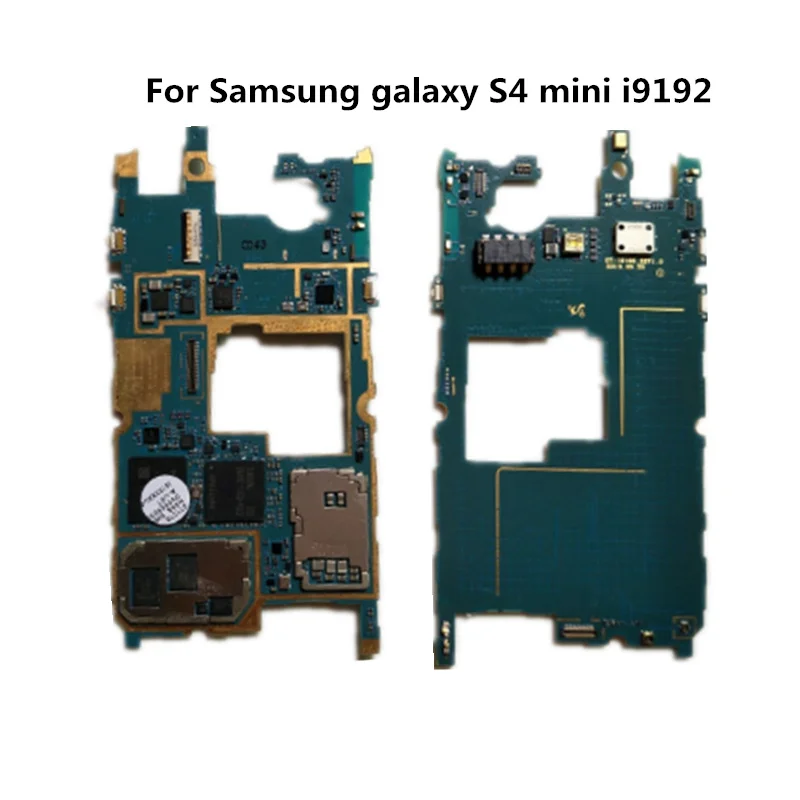 Для samsung galaxy S4 mini i9192 материнская плата Разобранная полностью функциональная материнская плата с чипами материнская плата
