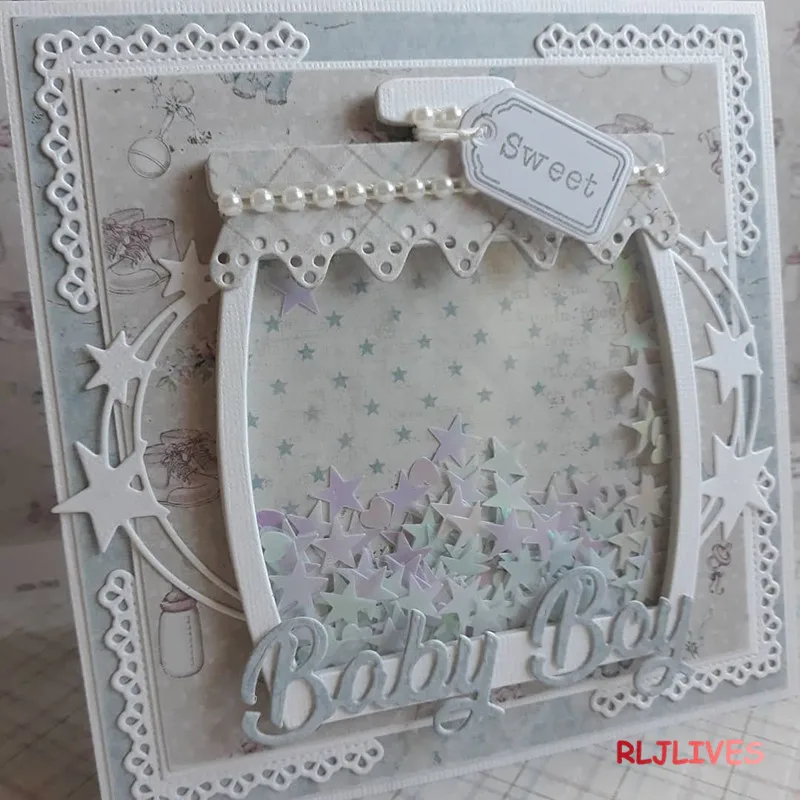 Стеклянные баночки с краями металлические режущие штампы трафареты для DIY штамп