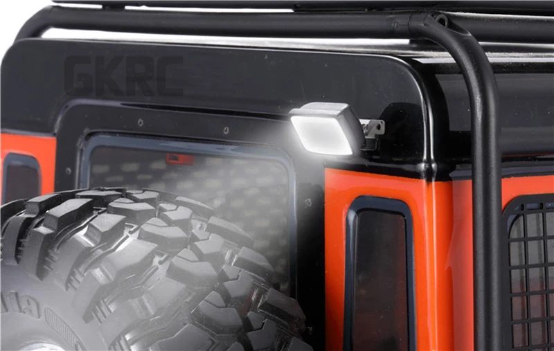 1 шт. задний фонарь для автомобиля на гусеничном ходу 1/10 Rc Traxxas Trx4 Bronco Axial 90046 90047 Jeep