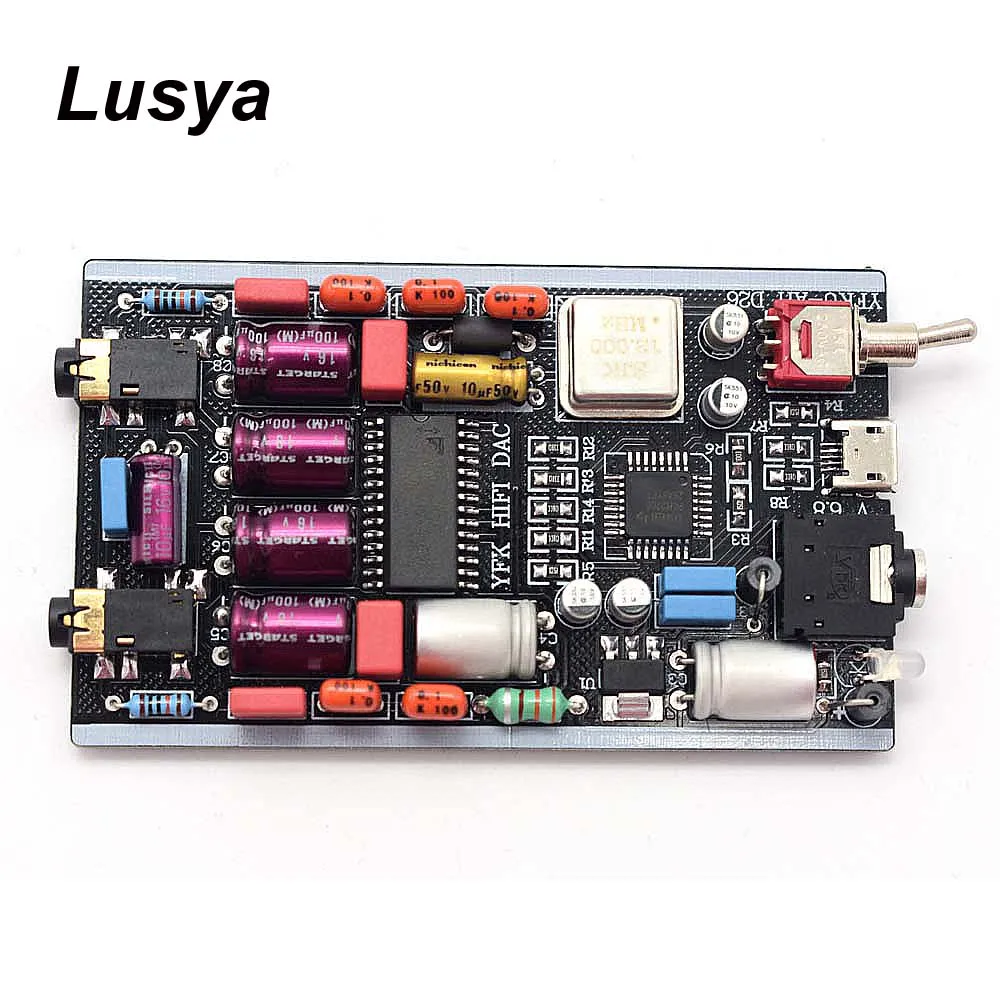 PCM2706 TDA1305 ЦАП Декодер Amp ies до 3,5 мм выход USB Amp Мини ЦАП Декодер плата G2-009