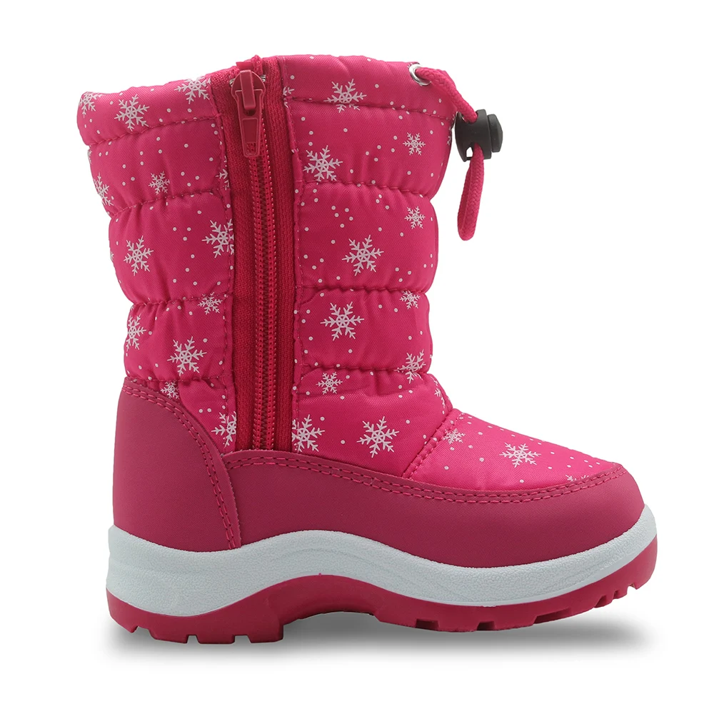 Зимние водонепроницаемые сапоги APAKOWA для девочек детская обувь до середины икры