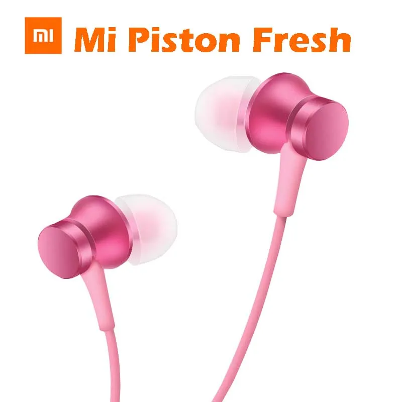 В наличии Оригинальные Xiaomi Mi Piston Fresh версия наушников поколения 3rd алюминия