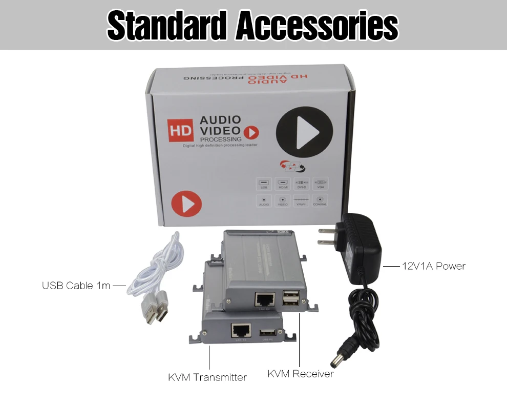 KVM HDMI удлинитель для головок с функция POE Поддержка usb-устройство 1080 p 60 m 80 m контроль управления мышью высокого качества HDMI Extensor