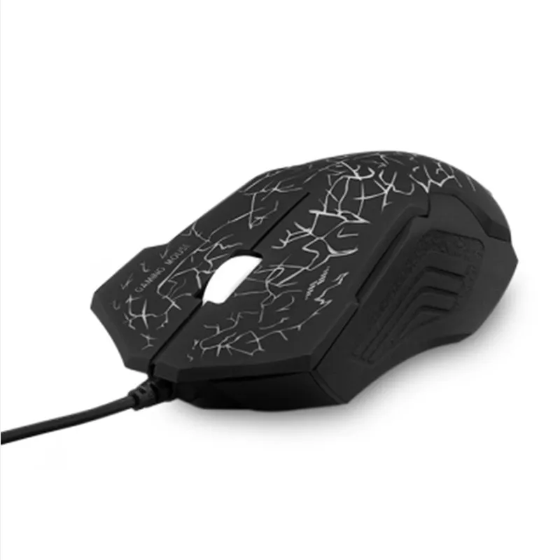 Silent Click USB Проводная игровая мышь 6 кнопок 3200 dpi Mute оптическая компьютерная Мыши