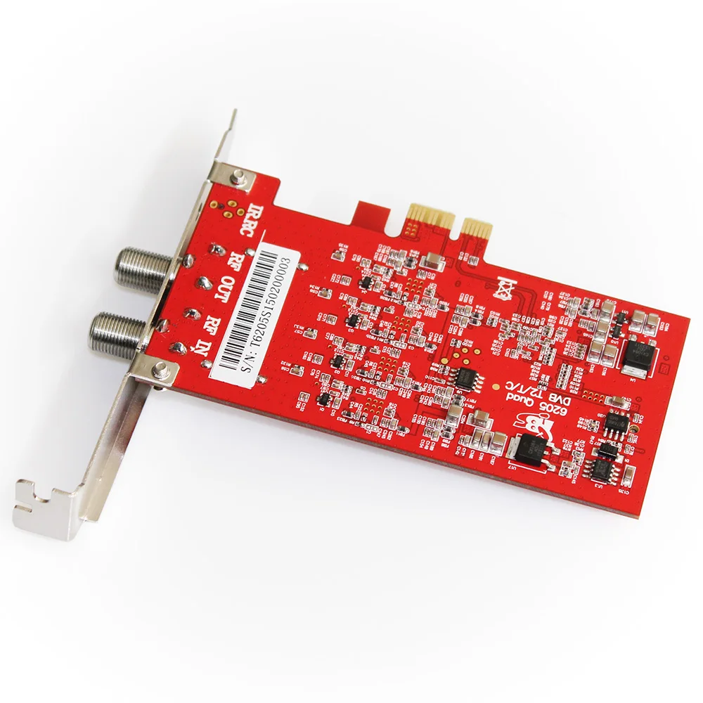 TBS2951 Профессиональный потоковый сервер IPTV с 2 x DVB T2/T/C Quad тюнер PCI e карта TBS6205|streaming